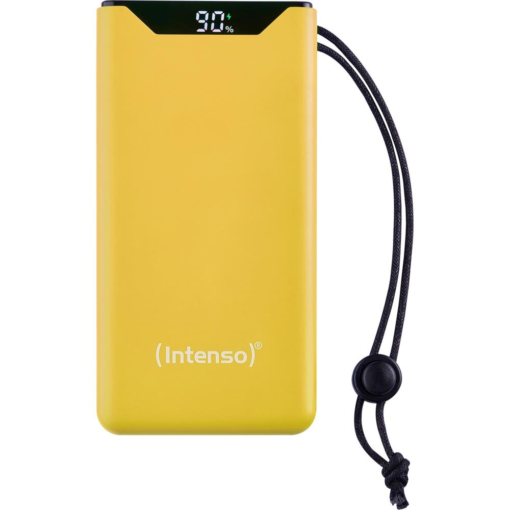 Intenso Powerbank F10000 yellow 10000 mAh incl. USB-C to Type-C Powerbank, mobilā uzlādes iekārta