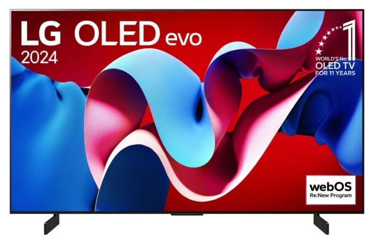 LG OLED42C41LA 42inch UHD OLED evo C4 TV LED Televizors