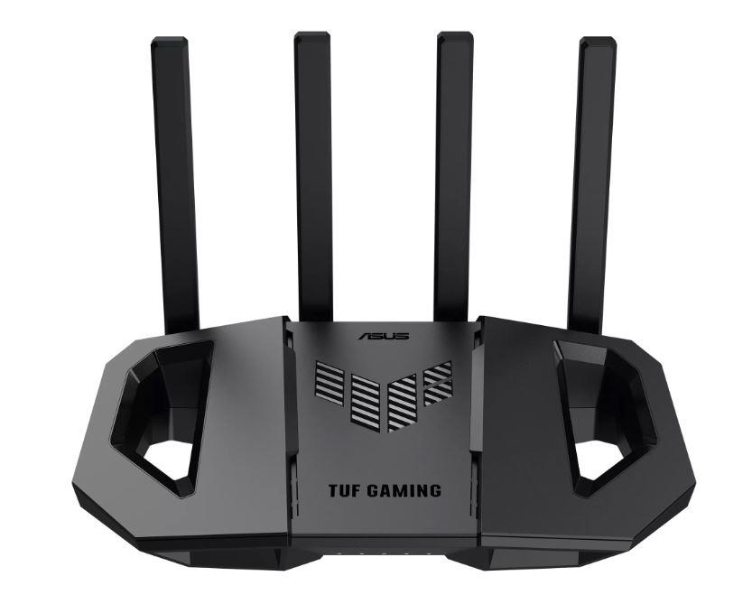 ASUS TUF-BE3600 wireless router Gigabit Ethernet Dual-band (2.4 GHz / 5 GHz) Black Rūteris