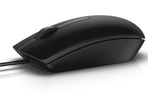 DELL Optical Mouse-MS116 - Black Datora pele