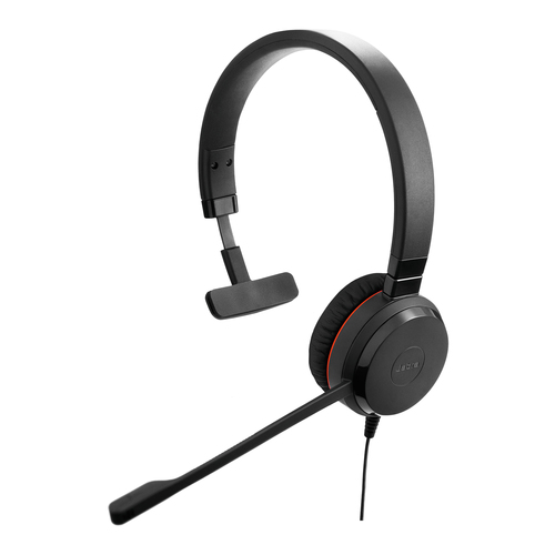 Headset ar mikrofonu GN NetCom EVOLVE 30 II Mono MS (5393-823-309) austiņas