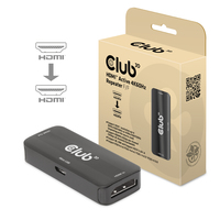 Club3D Repeater HDMI > HDMI             4K60Hz   aktiv Bu/Bu retail adapteris