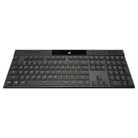 Corsair K100 RGB AIR Wireless Ultra-Thin Mechanical Gaming Keyboard, Cherry ULP Tactile - schwarz, DE klaviatūra
