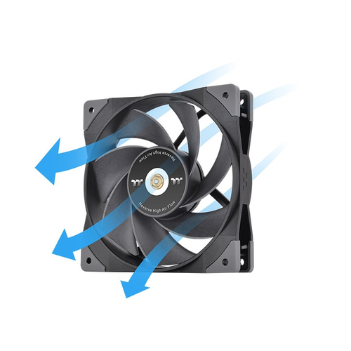 Lufter Thermaltake   Swafan   GT12     (1-Fan-Pack)    Black retail ventilators