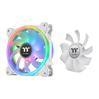 Lufter Thermaltake   Swafan   12 RGB   (3-Fan-Pack)    White retail ventilators