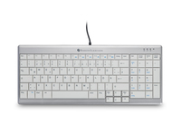 BakkerElkhuizen Tastatur Ultraboard 960 Standard Compact(CH) retail klaviatūra