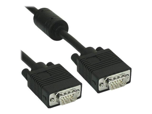 InLine 17718B S-VGA Kabel, 15pol HD Stecker / Stecker VGA Stecker auf VGA Stecker5.0 m black kabelis, vads