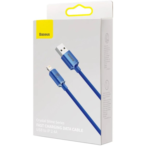 Baseus USB-A - Lightning Cable 1.2 m Blue (BSU3027BLU) USB kabelis