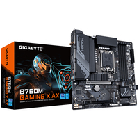 GIGABYTE B760M GAMING X AX LGA1700 MB pamatplate, mātesplate