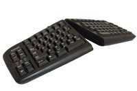 Bakker Elkhuizen Goldtouch Adjustable V2 - Tastatur - PS/2, USB - Deutsch - Schwarz (BNEGTBDE) 8717399991988 klaviatūra