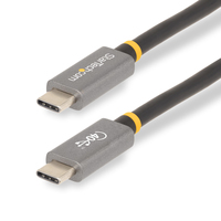 StarTech.com 3ft (1m) USB4 Cable, USB-IF Certified USB-C Cable, 40 Gbps, USB Type-C Data Transfer Cable, 100W Power Delivery, 8K 60Hz, Compa kabelis, vads