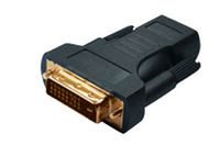shiverpeaks BS77401 - DVI-D - HDMI - Männlich/weiblich - Gold - Schwarz (BS77401) 4017538017352