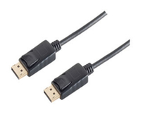S-Conn BS10-50035 DisplayPort-Kabel 2 m Schwarz (BS10-50035) 4017538076427 kabelis video, audio