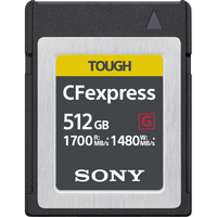 Sony CEB-G512 - 512 GB - PC-Karte - 1700 MB/s - 1480 MB/s - Schockresistent - Wasserfest - Schwarz (CEB-G512) 27242916289 aksesuārs mobilajiem telefoniem