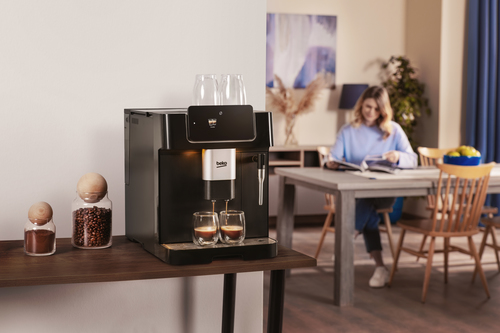 BEKO CEG 7302 B Fully-automatic espresso, cappuccino machine, black Kafijas automāts