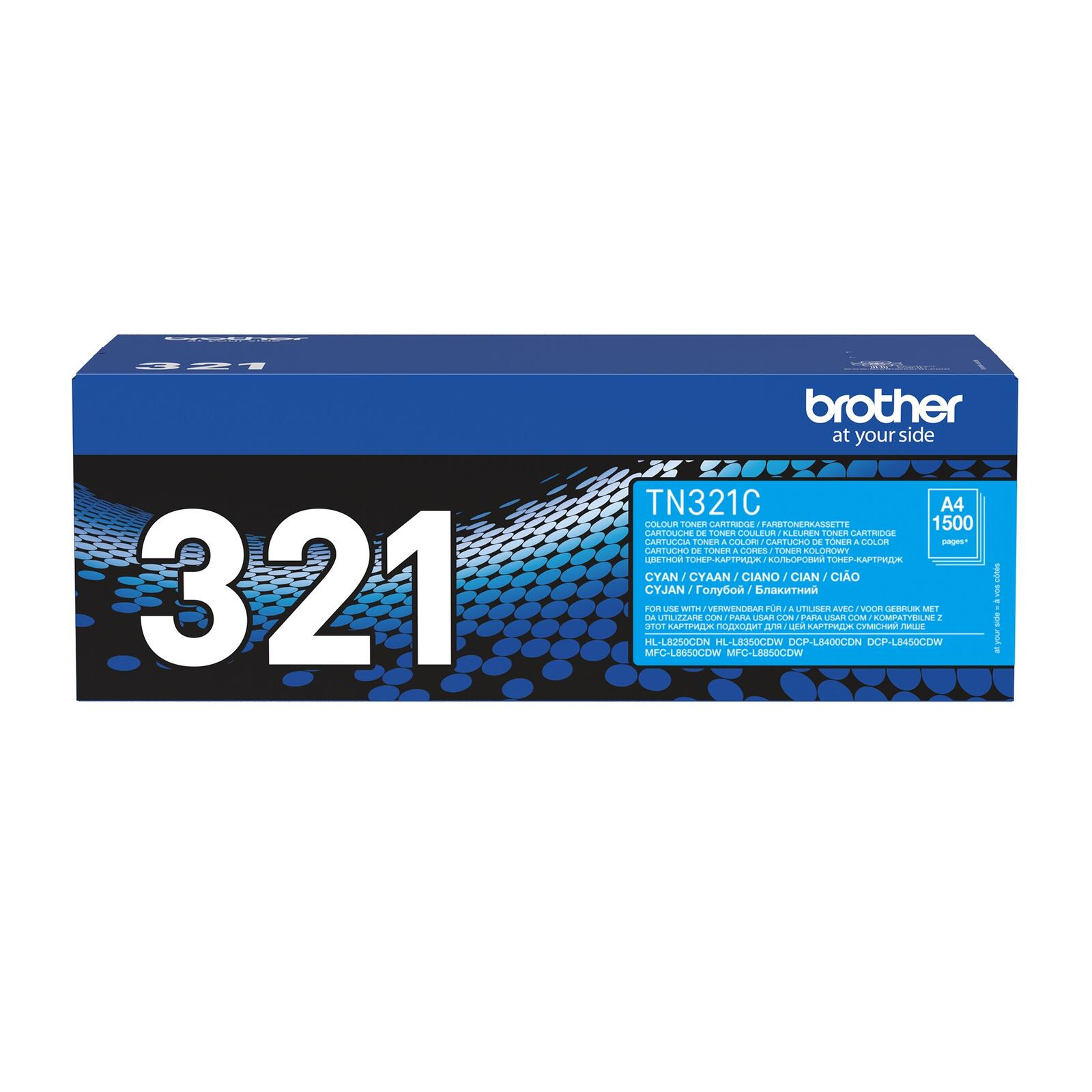 Toner Brother TN321C cyan | 1500 pgs | HL-L8250CDN toneris