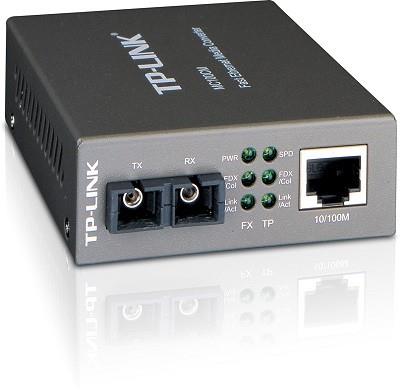 TP-LINK 10/100Mbps Multi-Mode Media Converter tīkla iekārta