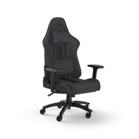 Corsair Gaming Chair TC100 Relaxed Fabric Grey/Black datorkrēsls, spēļukrēsls