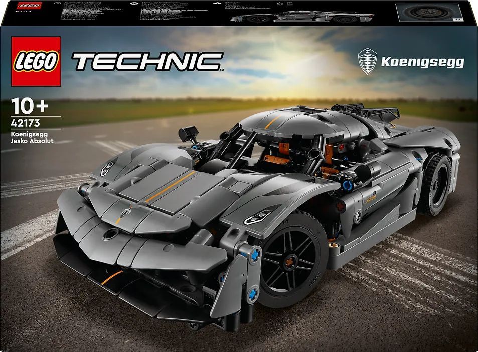 LEGO Technic Grey Koen Hypercar (42173) LEGO konstruktors