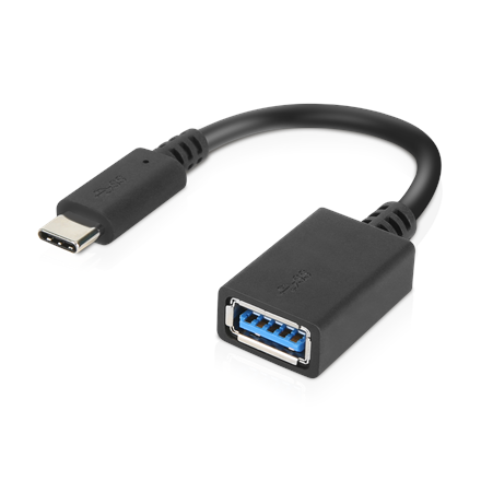 LENOVO USB-C to USB-A Adapter aksesuārs portatīvajiem datoriem