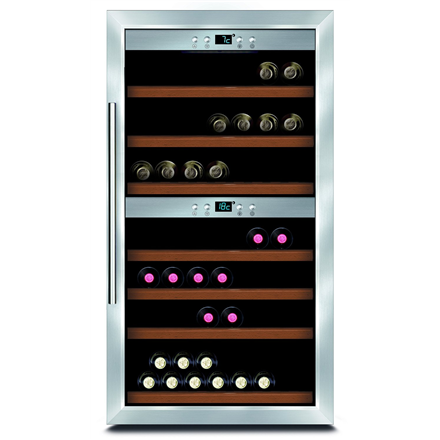 Caso | Wine cooler | Wine Master 66 | Energy efficiency class G | Free standing | Bottles capacity Up to 66 bottles | Cooling type Compresso Vīna skapji
