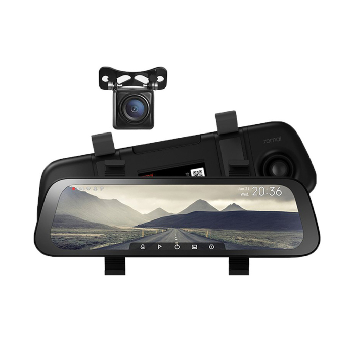 70mai Rearview Dash Cam Wide Set (Night Vision) D07 + RC05 videoreģistrātors