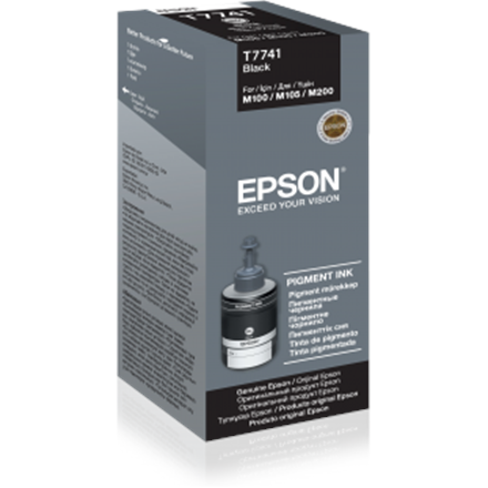 Ink Epson T7741 Black bottle | M series kārtridžs