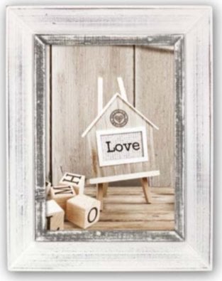 ZEP Athis white 20x20 Wood Frame SY1220