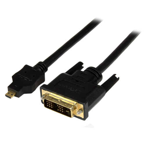 StarTech.com 2m Micro HDMI auf DVI Kabel - St/St (HDDDVIMM2M) adapteris