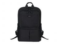 Dicota Backpack SCALE black 15.6 - D31429-RPET portatīvo datoru soma, apvalks