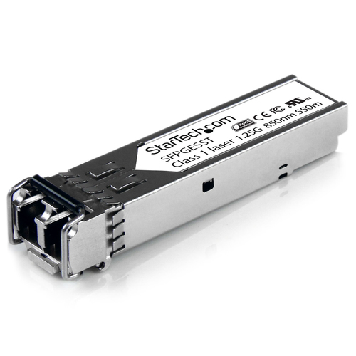 Cisco kompatibles Gigabit SFP Transceiver Modul MM LC - Mini-GBIC bis 550m - ... datortīklu aksesuārs