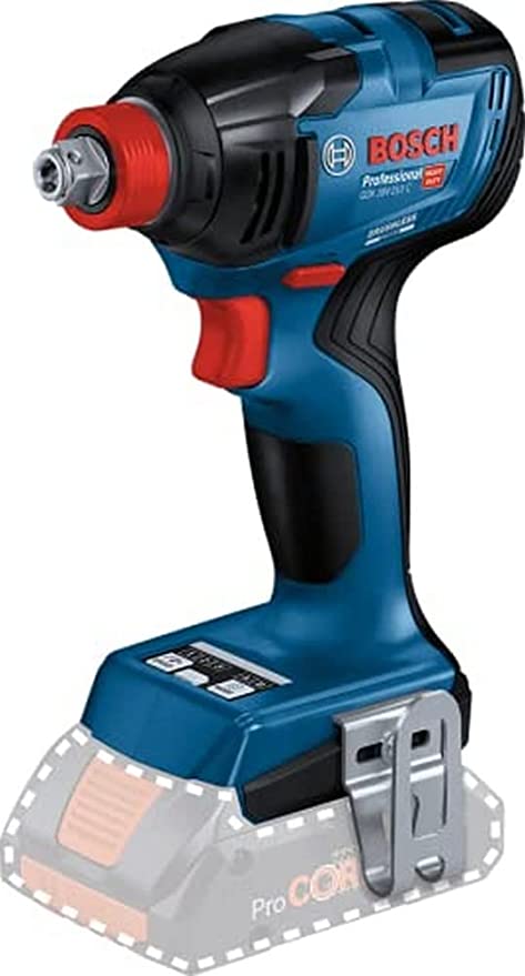 Bosch Cordless Impact Wrench GDX 18V-210 C Professional solo, 18V (blue/black, without battery and charger)