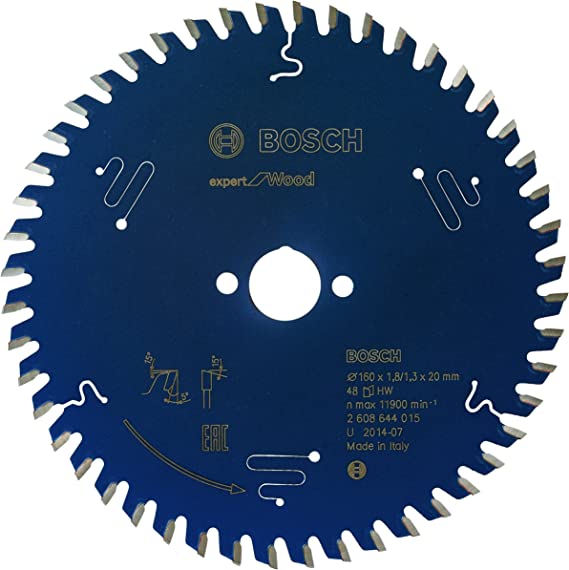 Bosch Circular saw blade Expert for Wood,  160mm, 48T 2608644015 (3165140795814)