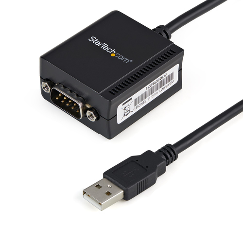 StarTech.com FTDI USB 2.0 auf Seriell Adapter - USB zu RS232 / DB9 Konverter ... adapteris