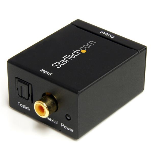 AV StarTech Toslink-RCA adapter (SPDIF2AA)