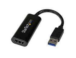 StarTech.com USB32HDES SLIM USB 3.0 HDMI VIDEO CARD USB kabelis