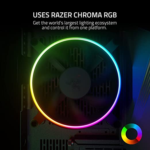 Razer Kunai Chroma RGB 140mm LED PWM Performance Fan - 1 Pack procesora dzesētājs, ventilators