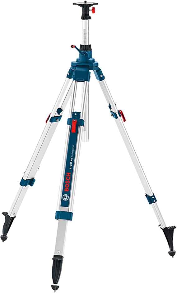 Bosch BT 300 HD Professional, tripods and tripod accessories (aluminum, for point, line and rotating lasers)
