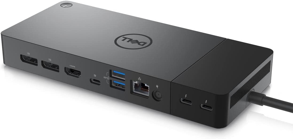 Dell WD22TB4, docking station (black, 180 watts, USB-C, Thunderbolt 4) aksesuārs portatīvajiem datoriem