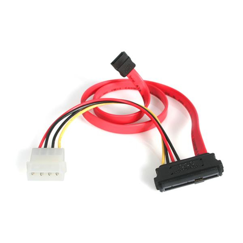 StarTech LP4 M,SAS 29pin/SATA, 0.45m (SAS729PW18) adapteris