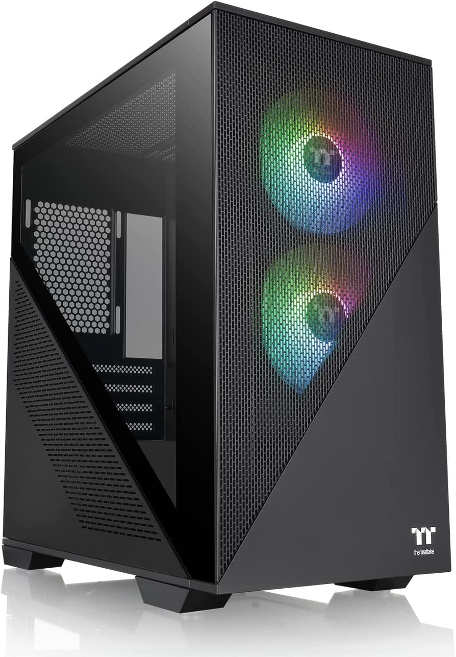 Thermaltake Divider 170 TG ARGB/Black Datora korpuss