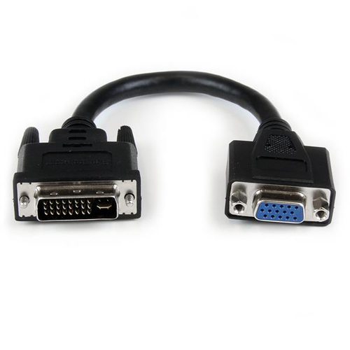 StarTech.com VGA auf DVI Monitor Adapter 20cm - VGA (15 pin) (Buchse) DVI-I (... adapteris