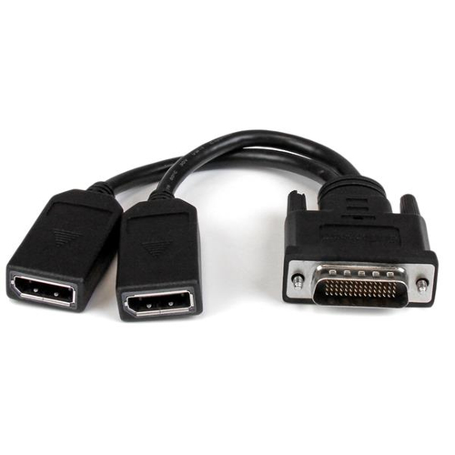 StarTech.com 20cm LFH 59 auf Dual DisplayPort DMS 59 Kabel - St/Bu (DMSDPDP1) adapteris