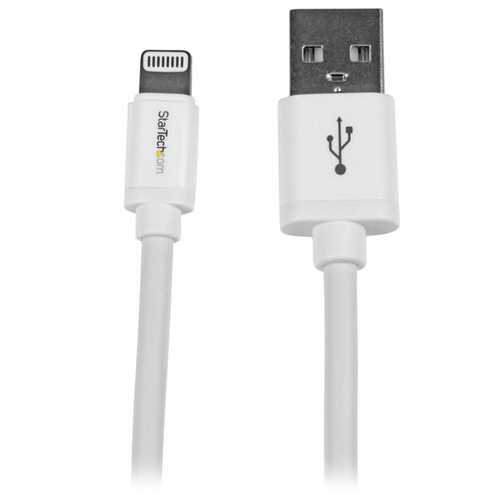 StarTech.com 2m Apple 8 Pin Lightning Connector auf USB Kabel - white - USB Ka... adapteris