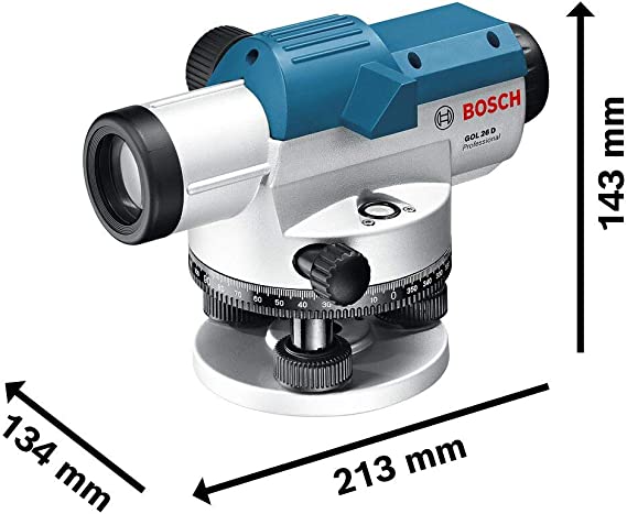 Bosch Zestaw niwelator GOL 26 D + Lata miernicza GR 500 + Statyw BT 160 (0.615.994.00E)