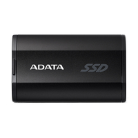 Dysk SSD External SD810 500GB USB3.2 20Gb/s Black SSD disks