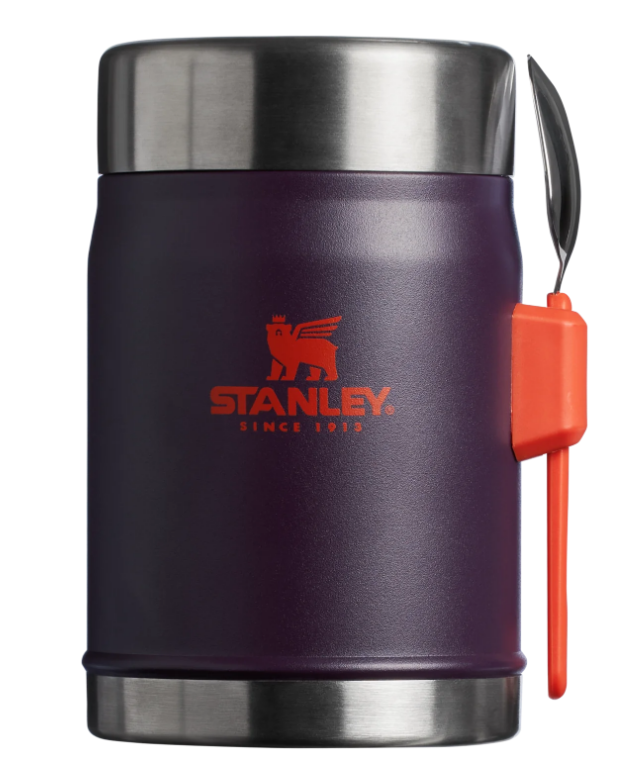 Stanley The Legendary Food Jar + Spork 0,4L Plum termoss