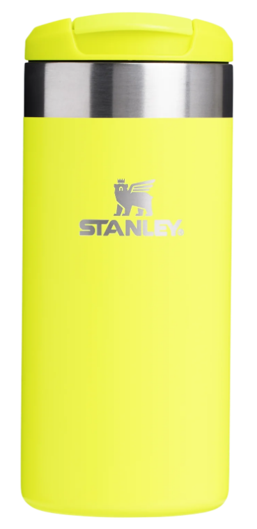 Stanley The AeroLight Transit Mug 0,35L spilgti dzeltena termoss