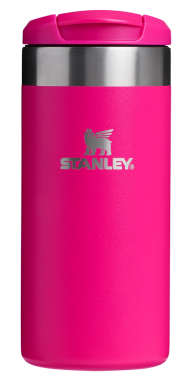 Stanley  The AeroLight Transit Mug 0,35L spilgti rozā termoss