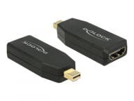 Delock Adapter mini Displayport 1.2 male > HDMI female 4K Active black karte